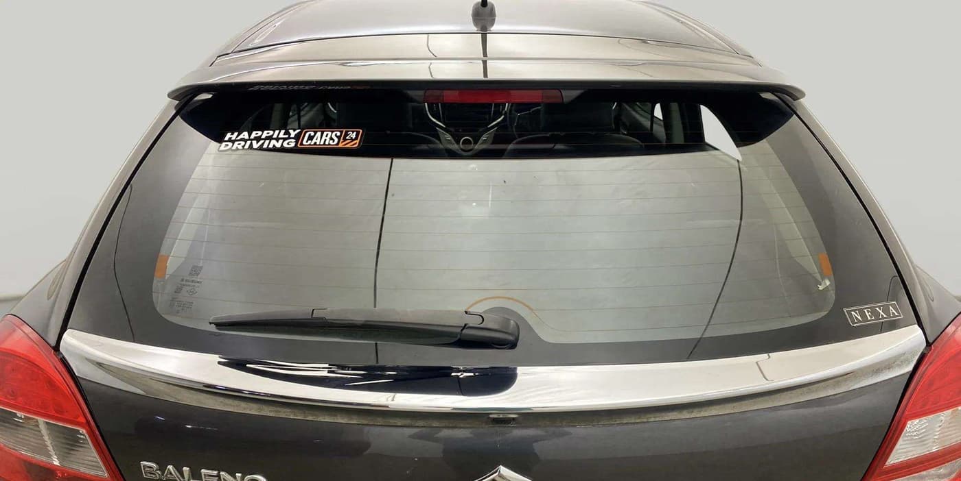 2018 Maruti Baleno ALPHA PETROL 1.2, Petrol, Manual, 52,698 km, Rear Windshield