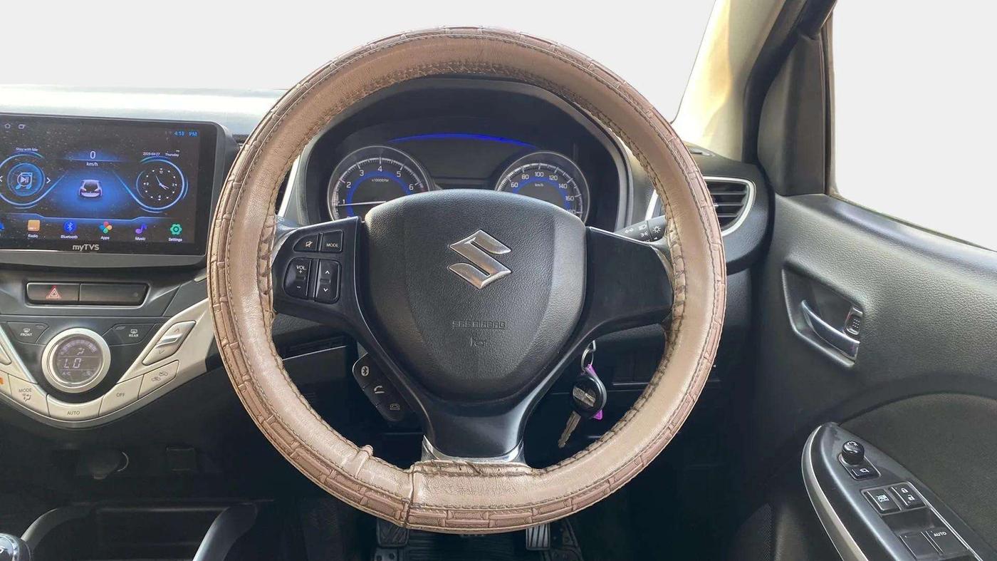 2016 Maruti Baleno DELTA PETROL 1.2, Petrol, Manual, 36,771 km, Steering Wheel Close Up