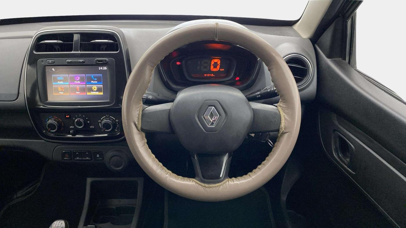 2017 Renault Kwid RXT 0.8, Petrol, Manual, 95,039 km, Steering Wheel Close Up