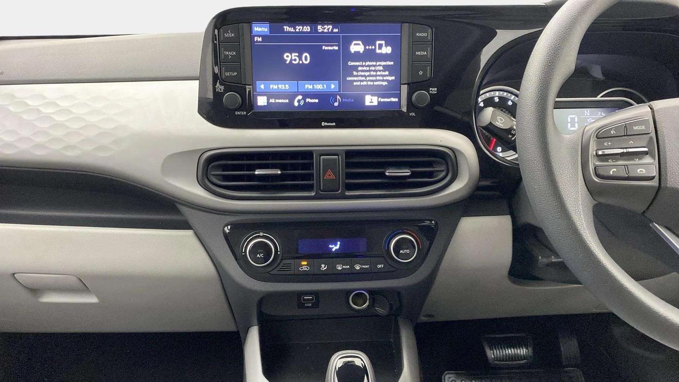 2022 Hyundai GRAND I10 NIOS SPORTZ AMT 1.2 KAPPA VTVT, Petrol, Automatic, 12,930 km, Air Conditioner
