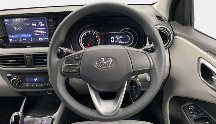2022 Hyundai GRAND I10 NIOS SPORTZ AMT 1.2 KAPPA VTVT, Petrol, Automatic, 12,930 km, Steering Wheel Close Up