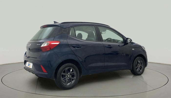 2022 Hyundai GRAND I10 NIOS SPORTZ AMT 1.2 KAPPA VTVT, Petrol, Automatic, 12,930 km, Right Back Diagonal