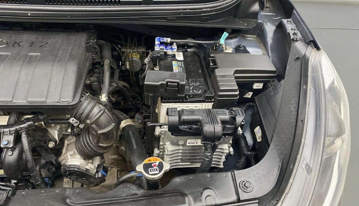 2022 Hyundai GRAND I10 NIOS SPORTZ AMT 1.2 KAPPA VTVT, Petrol, Automatic, 12,930 km, Engine View - Left