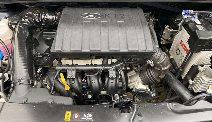 2022 Hyundai GRAND I10 NIOS SPORTZ AMT 1.2 KAPPA VTVT, Petrol, Automatic, 12,930 km, Engine View