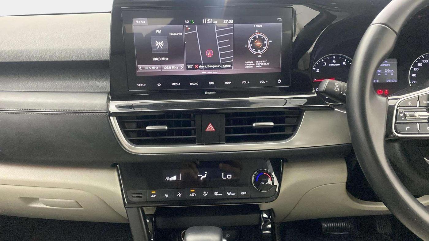 2019 KIA SELTOS HTX IVT 1.5 PETROL, Petrol, Automatic, 34,139 km, Air Conditioner