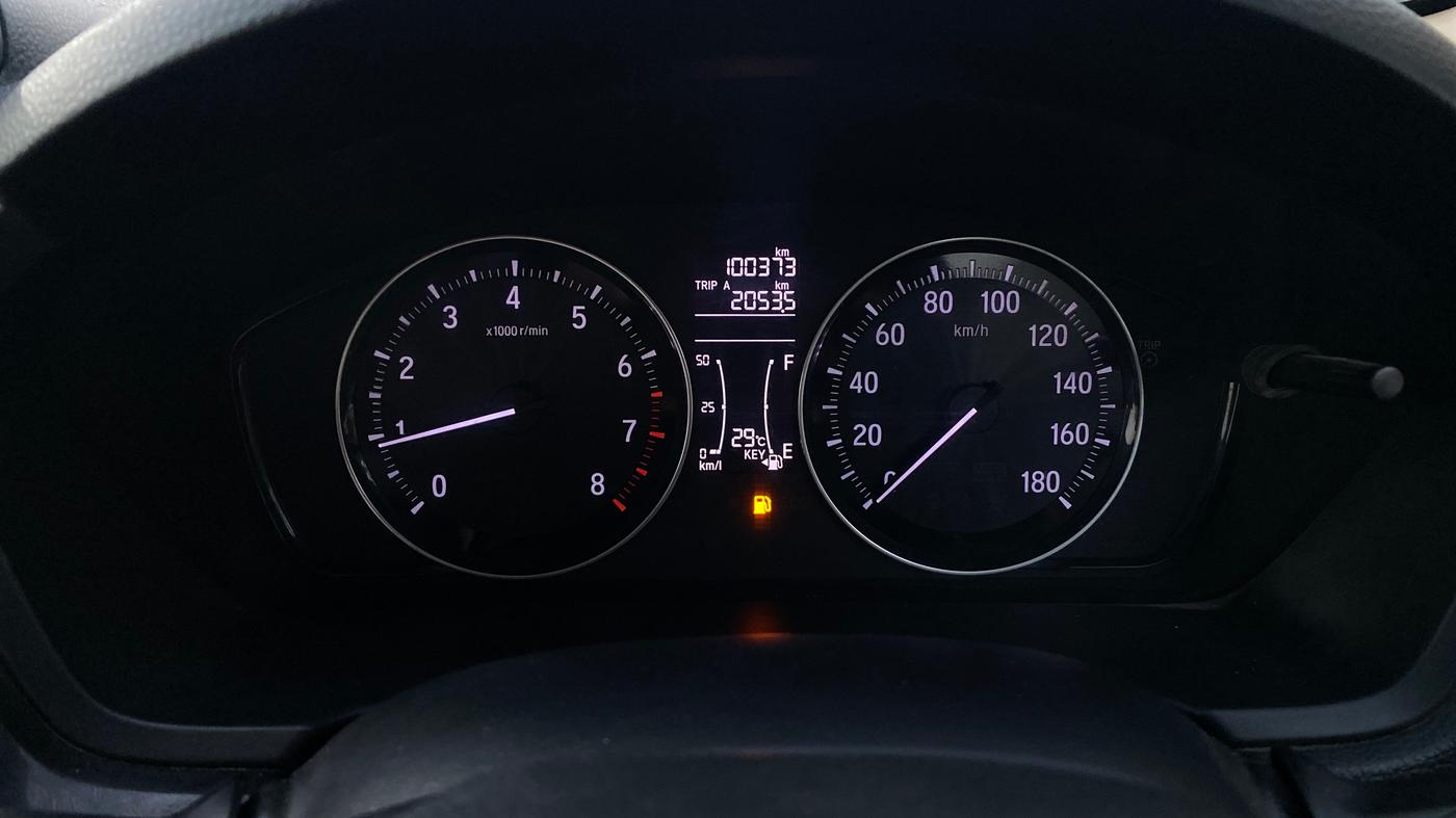 2018 Honda Amaze 1.2L I-VTEC VX, Petrol, Manual, 1,00,373 km, Odometer Image