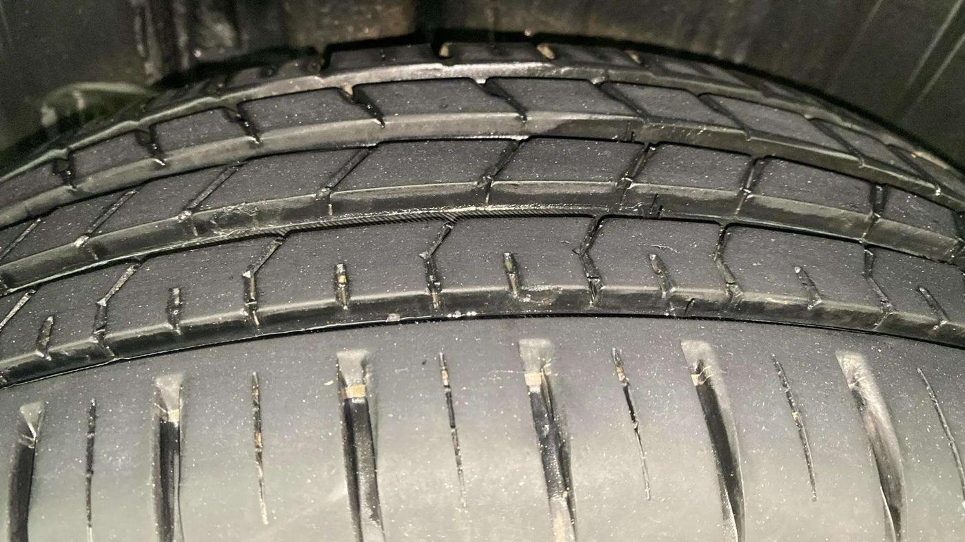 2022 Maruti Baleno ALPHA 1.2 AGS, Petrol, Automatic, 4,397 km, Right Rear Tyre Tread