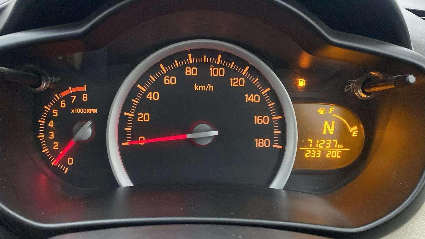 2017 Maruti Celerio VXI AMT, Petrol, Automatic, 71,266 km, Odometer Image