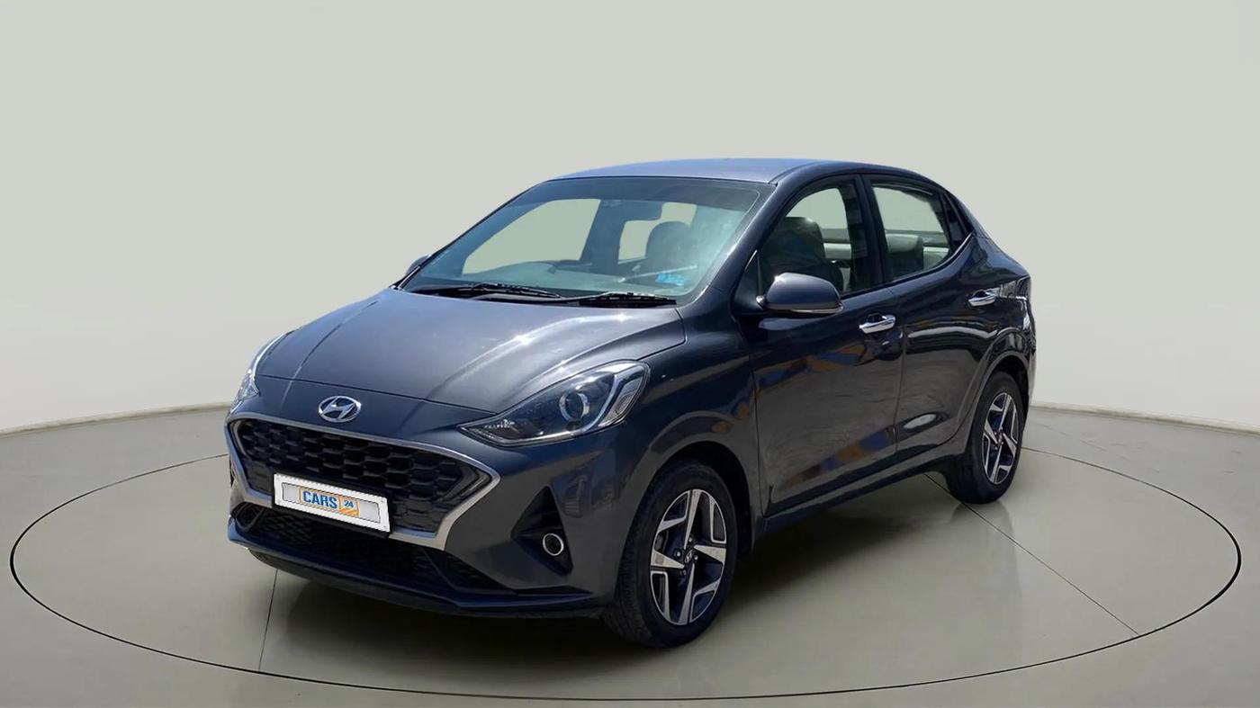 2022 Hyundai AURA SX 1.2 (O), Petrol, Manual, 38,433 km, Left Front Diagonal