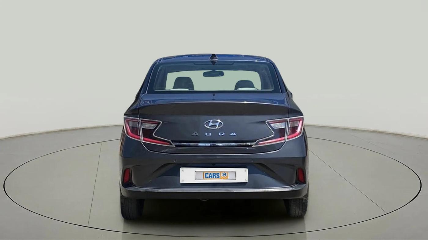 2022 Hyundai AURA SX 1.2 (O), Petrol, Manual, 38,433 km, Back/Rear