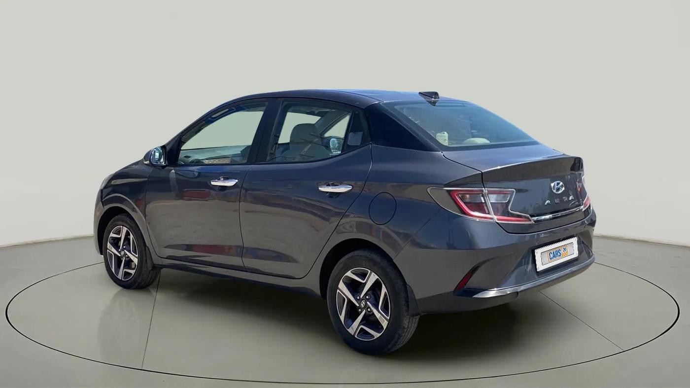 2022 Hyundai AURA SX 1.2 (O), Petrol, Manual, 38,433 km, Left Back Diagonal