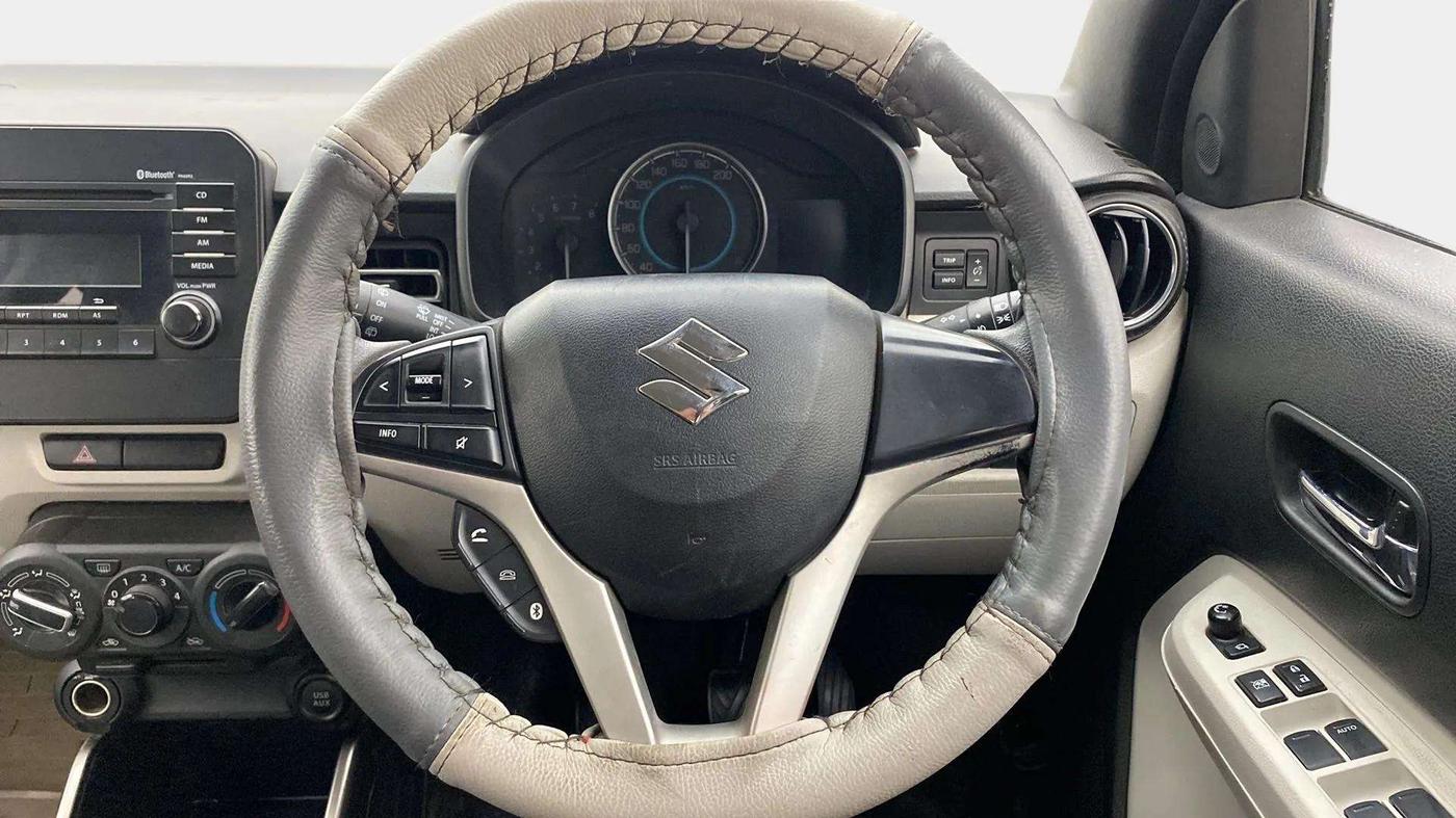 2019 Maruti IGNIS ZETA 1.2, Petrol, Manual, 86,323 km, Steering Wheel Close Up