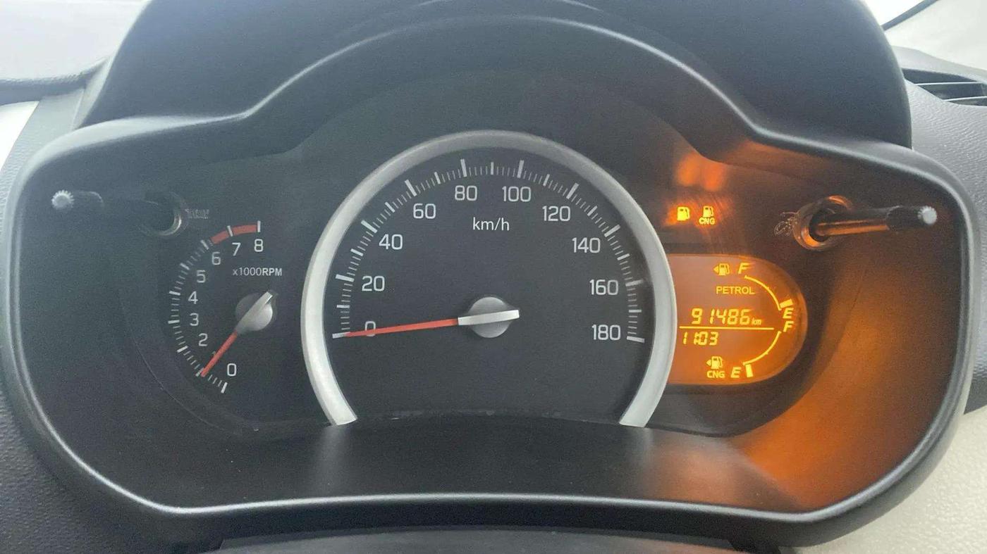 2018 Maruti Celerio VXI (O) CNG, CNG, Manual, 91,455 km, Odometer Image