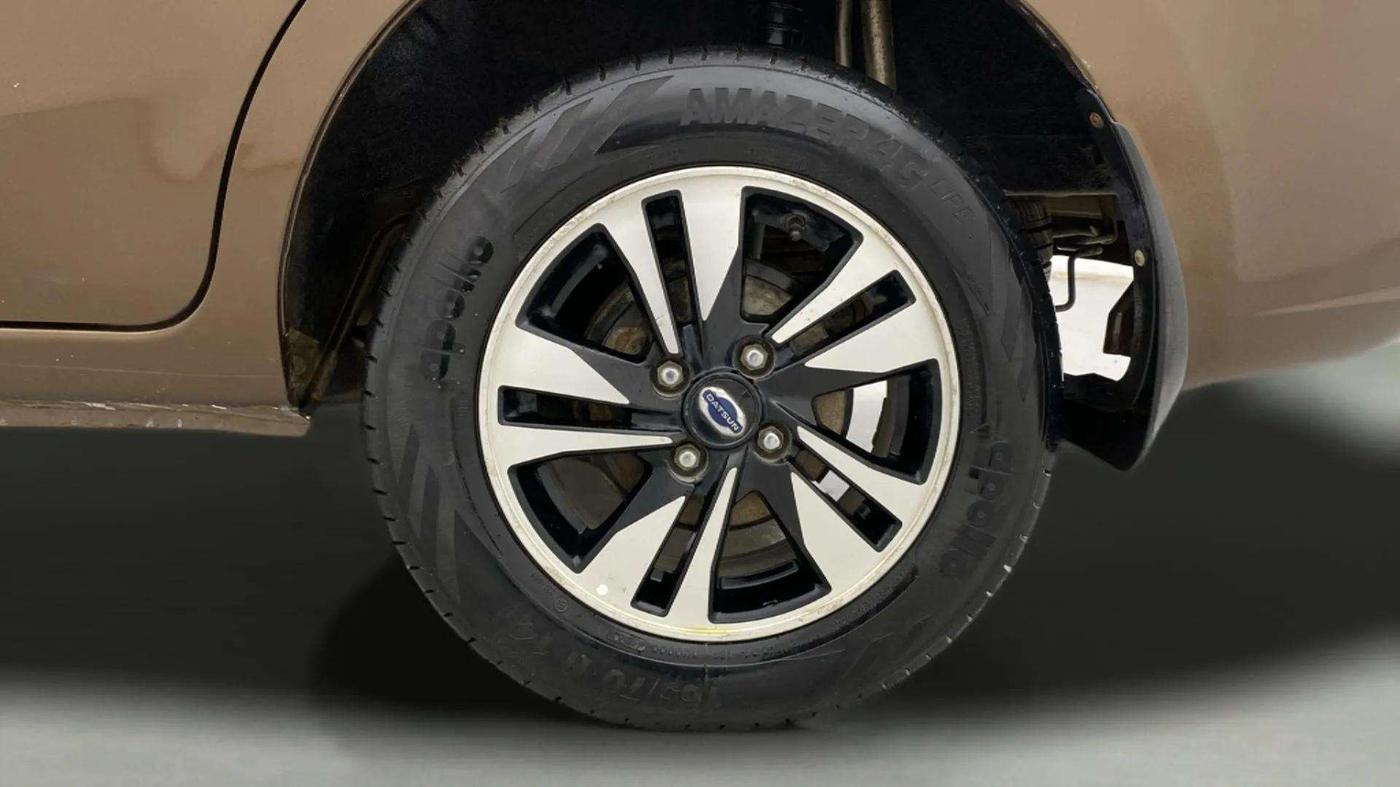 2018 Datsun Go Plus T (O), Petrol, Manual, 65,052 km, Left Rear Wheel