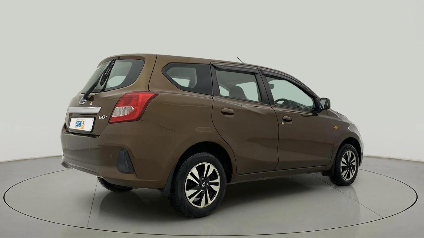 2018 Datsun Go Plus T (O), Petrol, Manual, 65,052 km, Right Back Diagonal