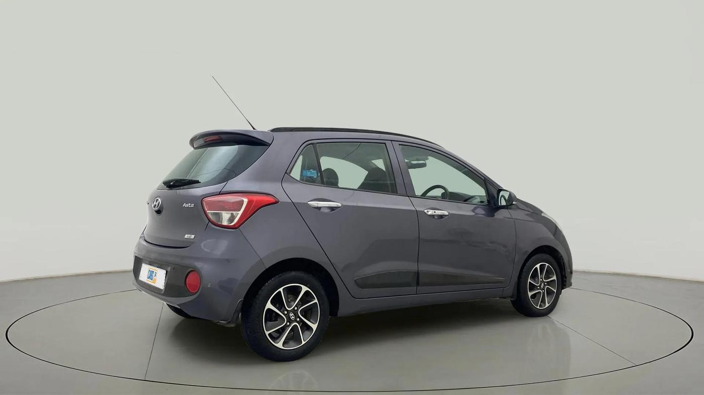 2017 Hyundai Grand i10 ASTA 1.2 KAPPA VTVT, Petrol, Manual, 29,278 km, Right Back Diagonal