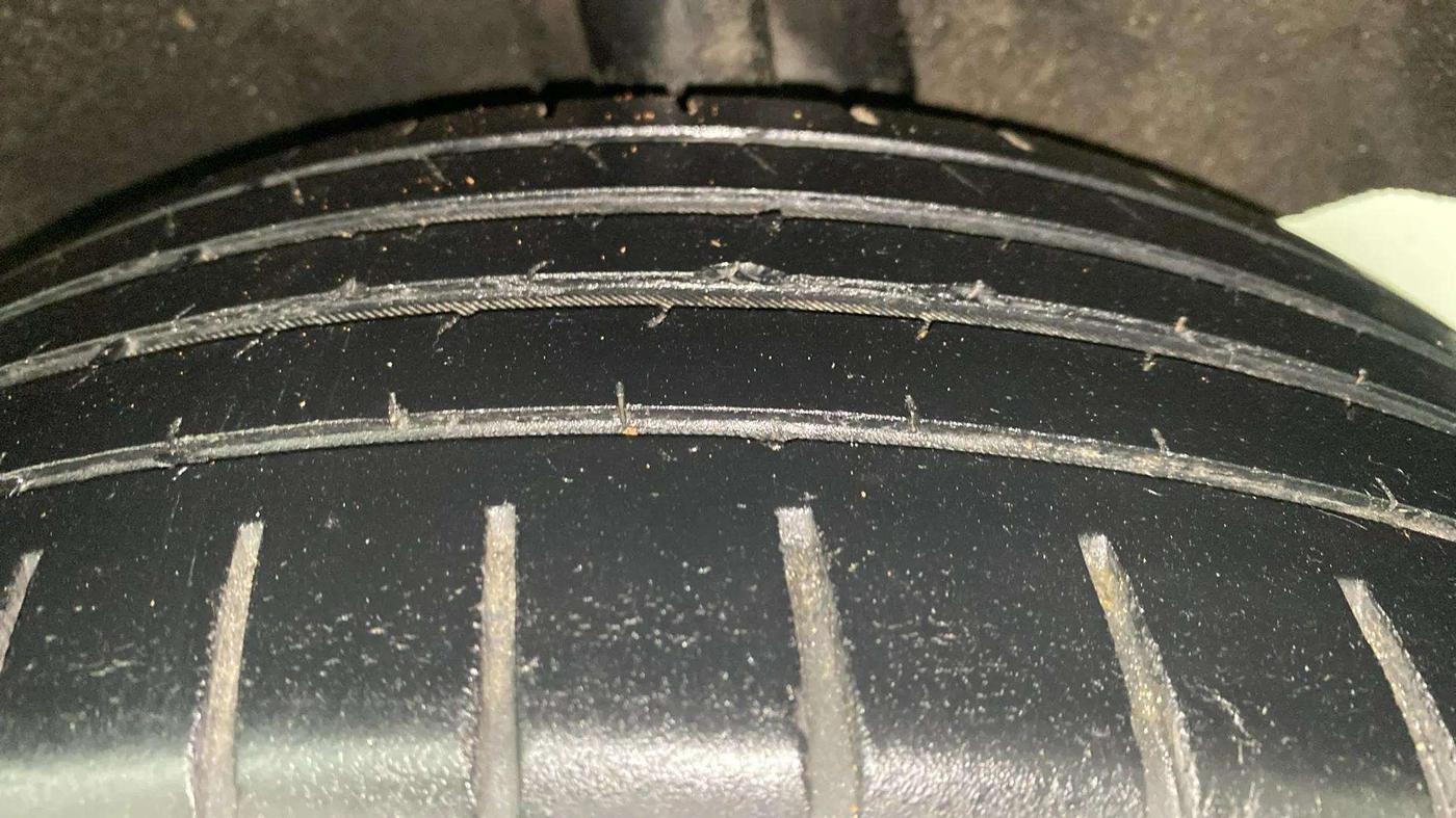 2017 Maruti Baleno ALPHA DIESEL 1.3, Diesel, Manual, 57,653 km, Left Rear Tyre Tread