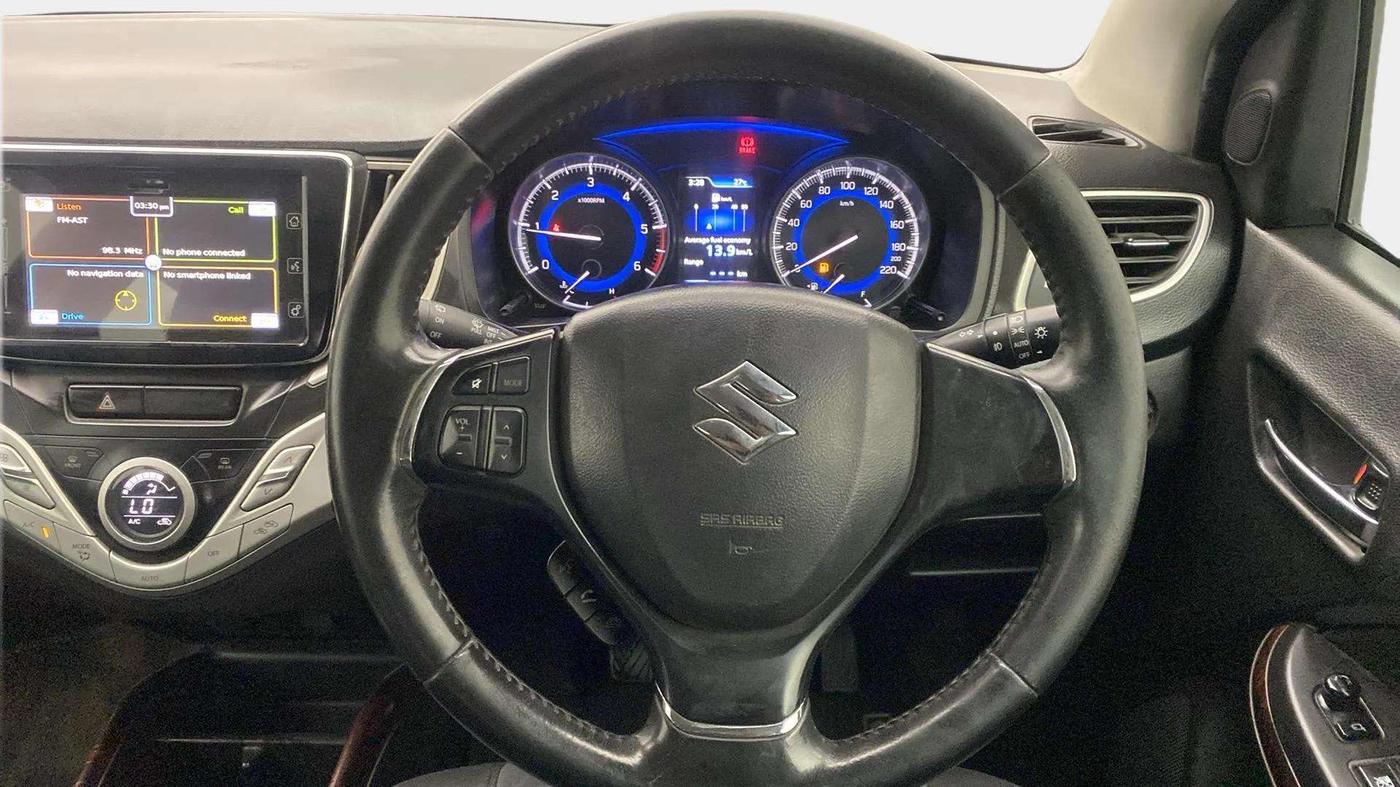 2017 Maruti Baleno ALPHA DIESEL 1.3, Diesel, Manual, 57,653 km, Steering Wheel Close Up