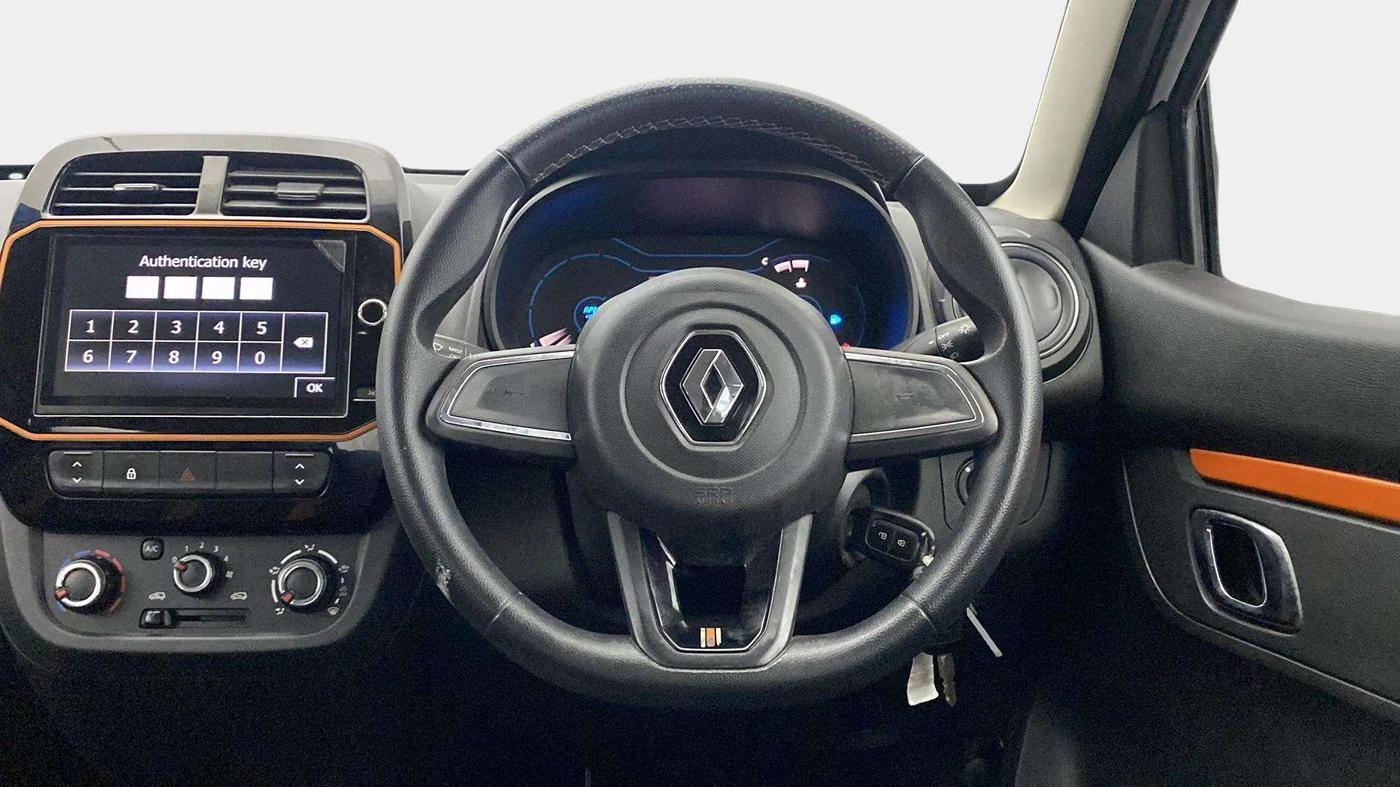 2021 Renault Kwid CLIMBER 1.0 (O) DUAL TONE, Petrol, Manual, 11,026 km, Steering Wheel Close Up