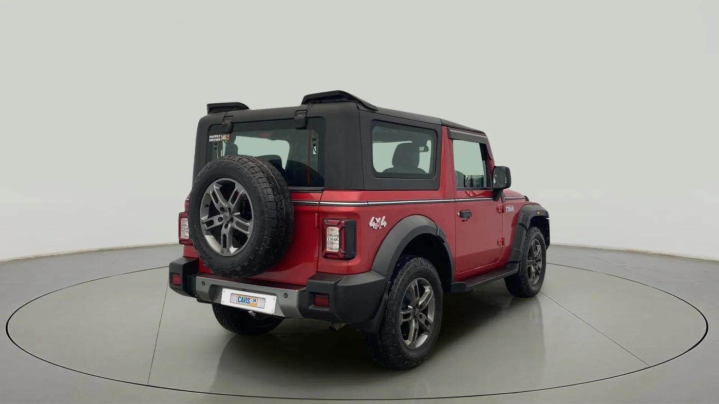 2020 Mahindra Thar LX D AT 4WD HT, Diesel, Automatic, 76,179 km, Right Back Diagonal