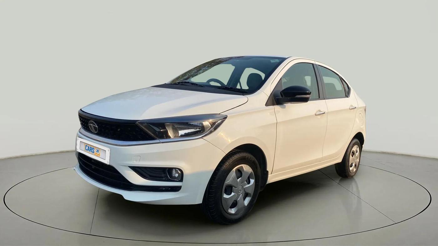 2022 Tata TIGOR XZ CNG, CNG, Manual, 48,720 km, Left Front Diagonal