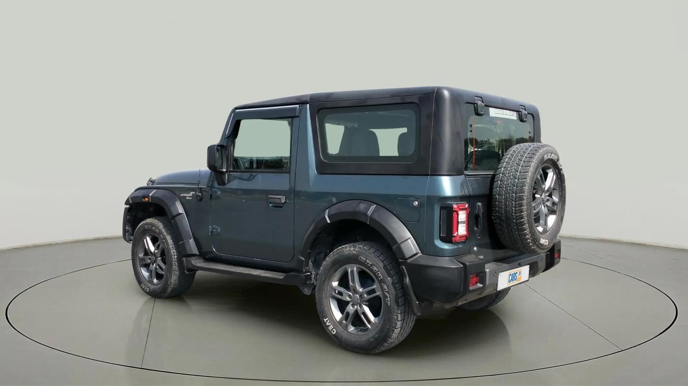 2022 Mahindra Thar LX PETROL HT 4WD AT, Petrol, Automatic, 35,301 km, Left Back Diagonal