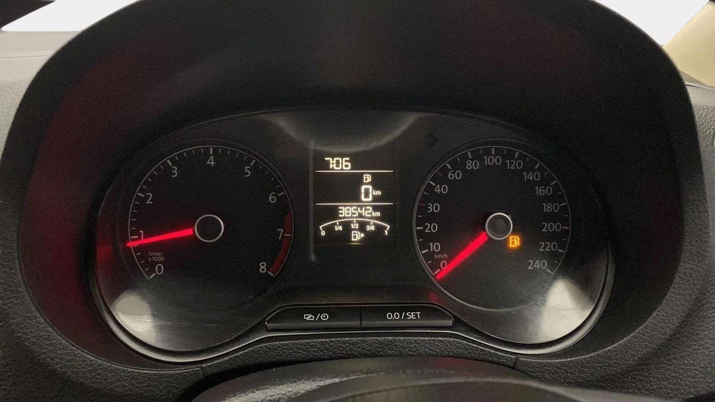 2016 Volkswagen Ameo COMFORTLINE 1.2L, Petrol, Manual, 38,519 km, Odometer Image