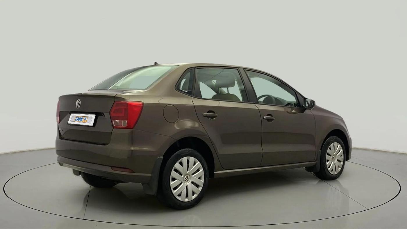2016 Volkswagen Ameo COMFORTLINE 1.2L, Petrol, Manual, 38,519 km, Right Back Diagonal