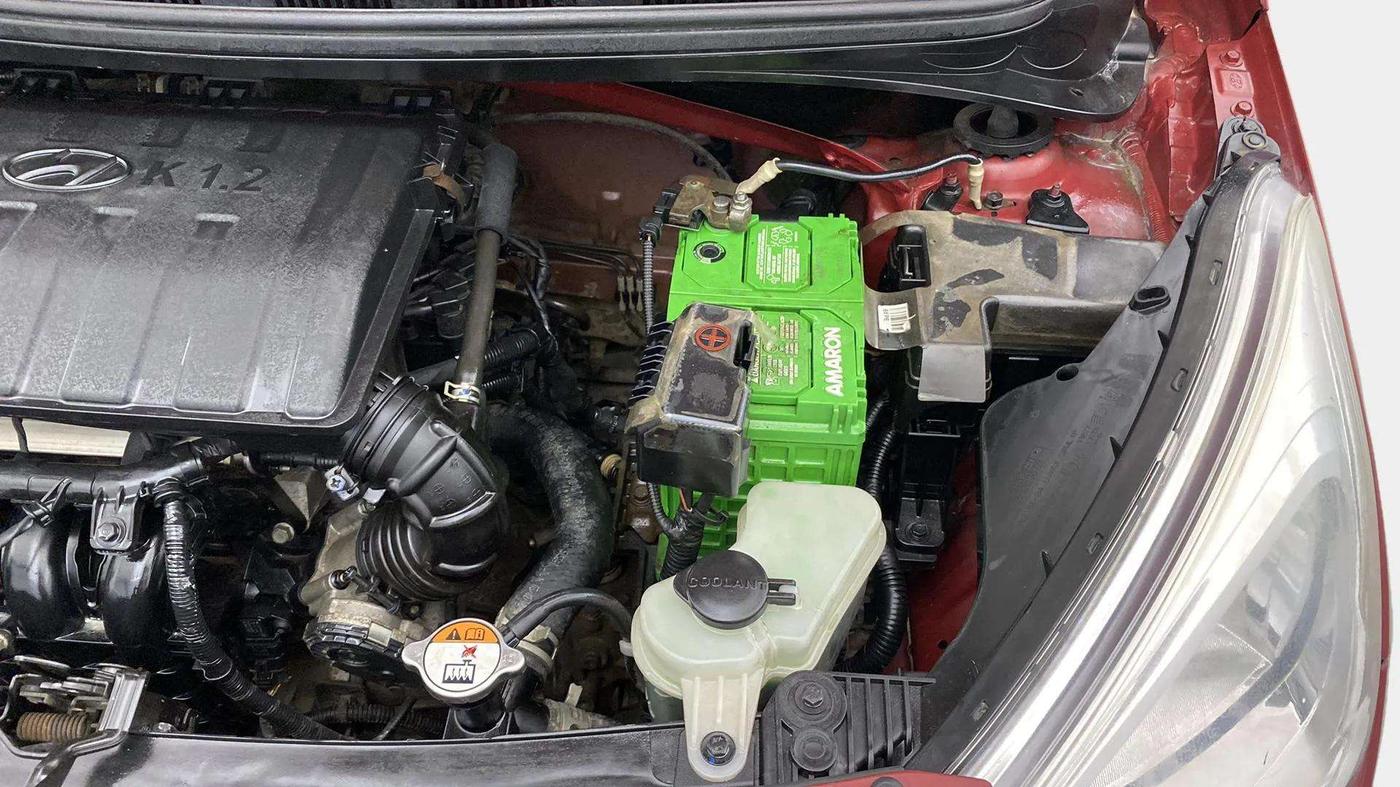 2018 Hyundai Grand i10 MAGNA 1.2 KAPPA VTVT, Petrol, Manual, 45,149 km, Engine View - Left