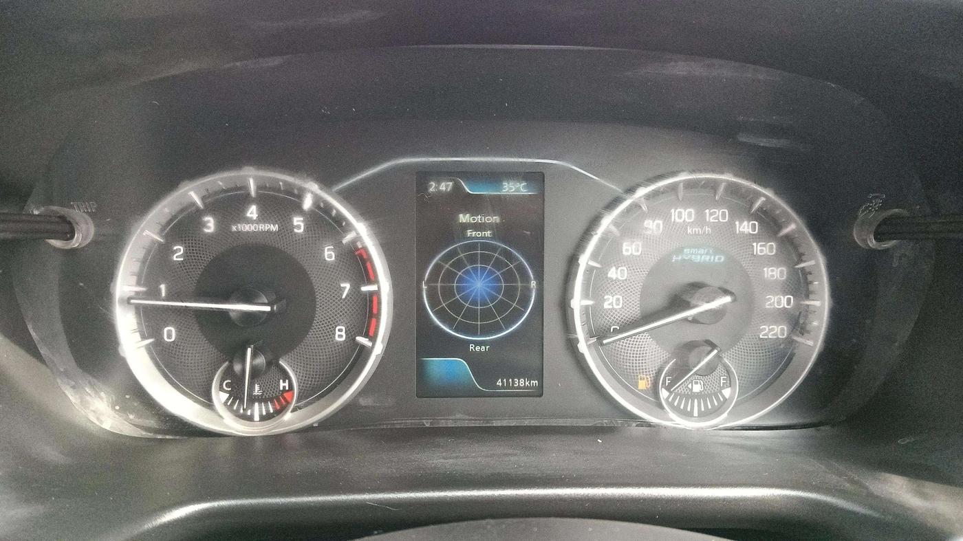 2023 Maruti BREZZA ZXI SMART HYBRID , Petrol, Manual, 41,344 km, Odometer Image