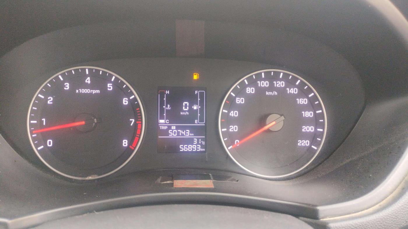 2018 Hyundai Elite i20 ASTA 1.2 DUAL TONE, Petrol, Manual, 56,893 km, Odometer Image