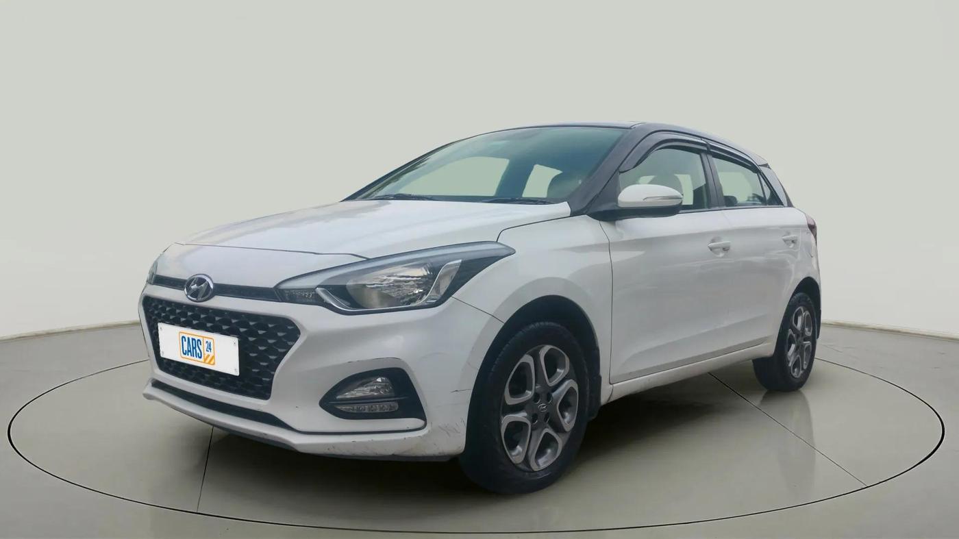 2018 Hyundai Elite i20 ASTA 1.2 DUAL TONE, Petrol, Manual, 56,893 km, Left Front Diagonal