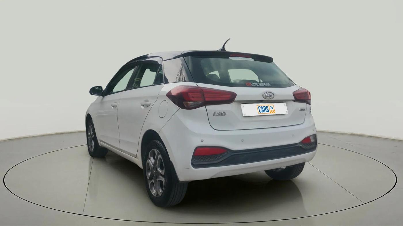 2018 Hyundai Elite i20 ASTA 1.2 DUAL TONE, Petrol, Manual, 56,893 km, Left Back Diagonal