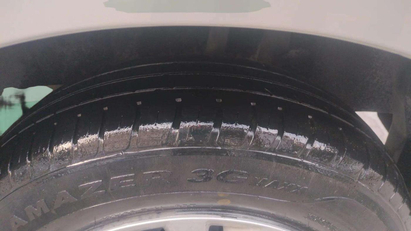2021 Maruti Swift VXI, Petrol, Manual, 45,600 km, Left Rear Tyre Tread