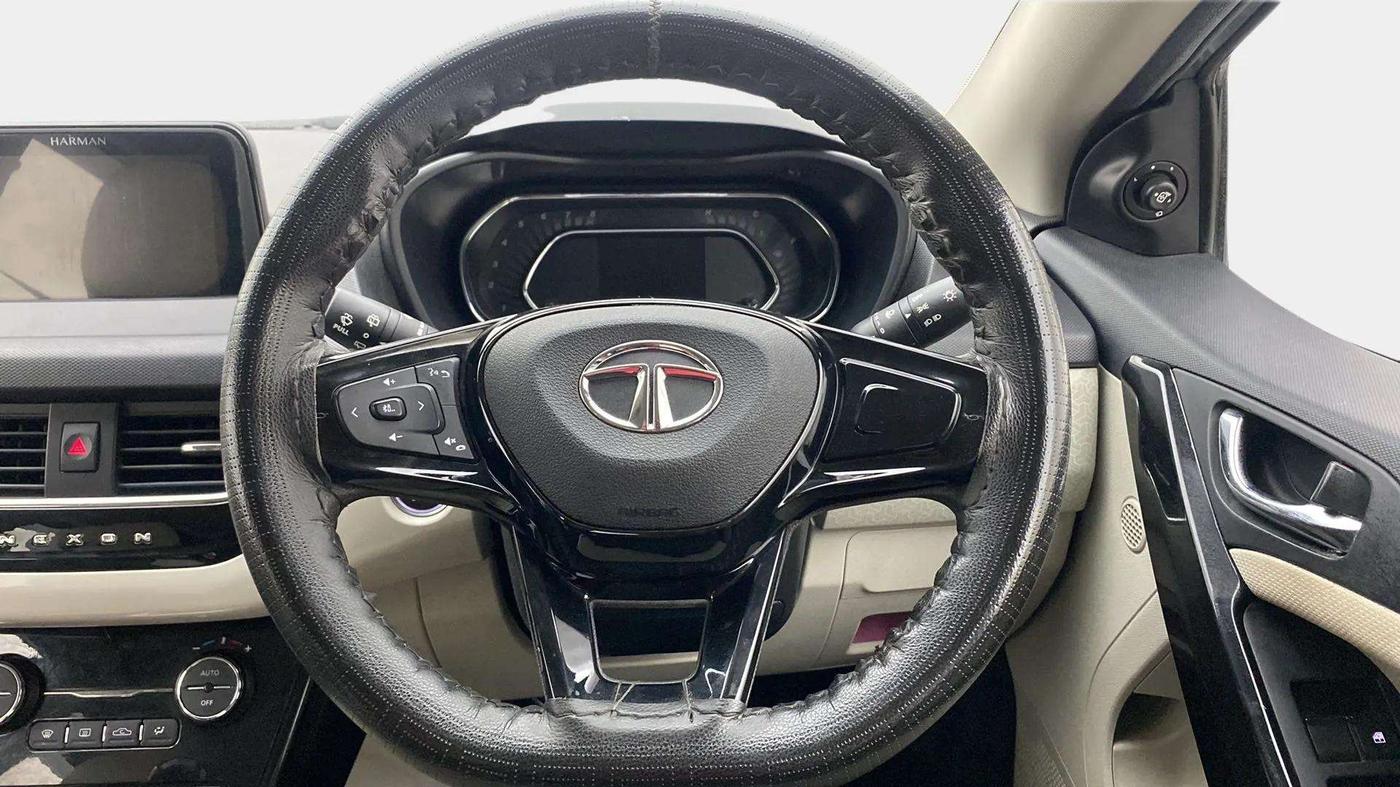 2022 Tata NEXON XZ PLUS PETROL, Petrol, Manual, 39,142 km, Steering Wheel Close Up