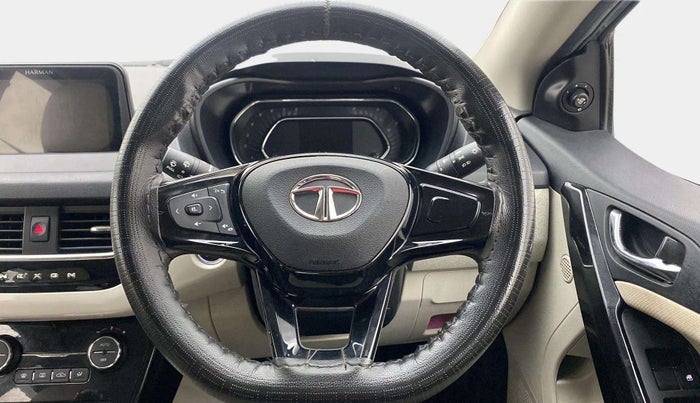 2022 Tata NEXON XZ PLUS PETROL, Petrol, Manual, 39,142 km, Steering Wheel Close Up