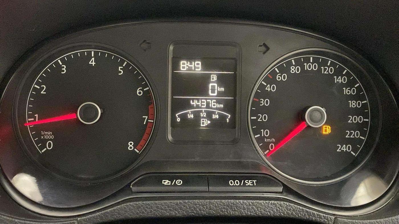 2016 Volkswagen Ameo HIGHLINE1.2L, Petrol, Manual, 44,362 km, Odometer Image