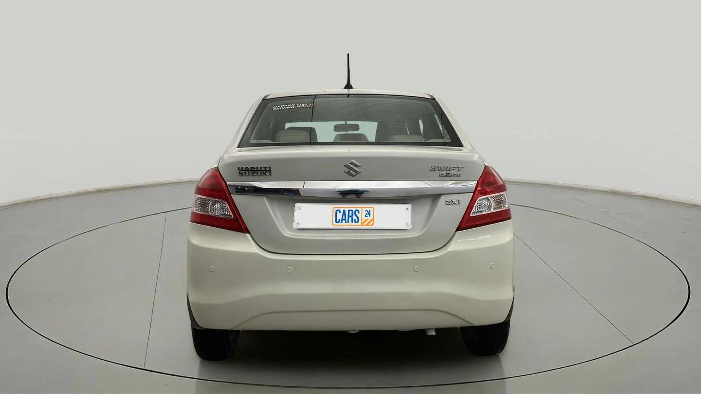 2015 Maruti Swift Dzire ZXI, Petrol, Manual, 63,719 km, Back/Rear