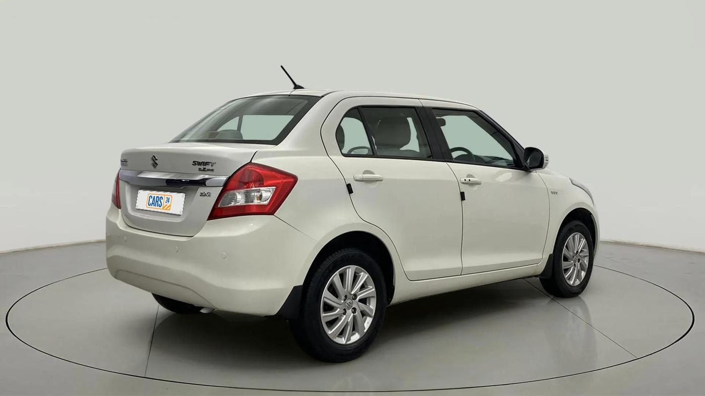 2015 Maruti Swift Dzire ZXI, Petrol, Manual, 63,719 km, Right Back Diagonal