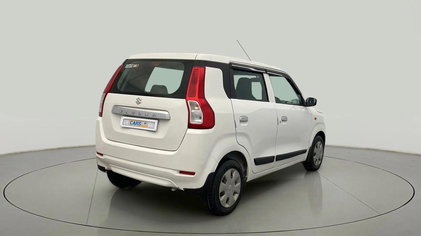 2019 Maruti New Wagon-R VXI 1.0, Petrol, Manual, 30,513 km, Right Back Diagonal