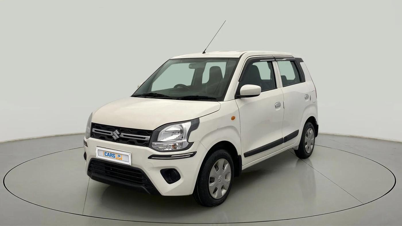 2019 Maruti New Wagon-R VXI 1.0, Petrol, Manual, 30,513 km, Left Front Diagonal