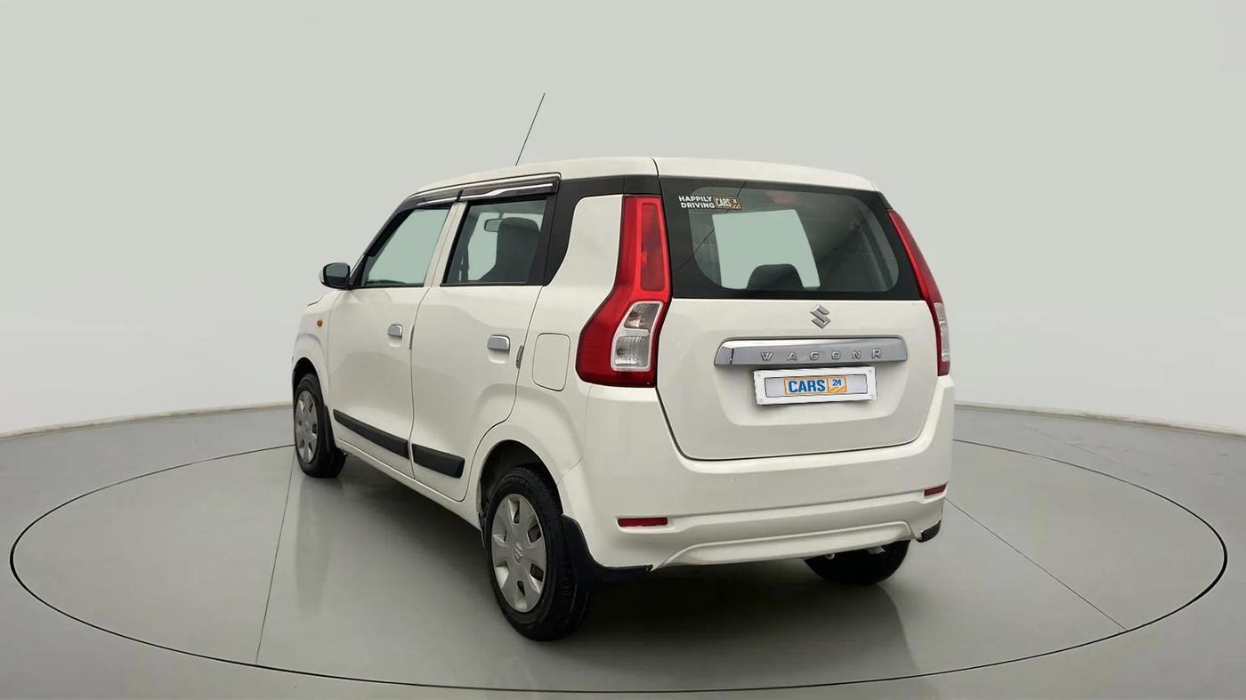 2019 Maruti New Wagon-R VXI 1.0, Petrol, Manual, 30,513 km, Left Back Diagonal