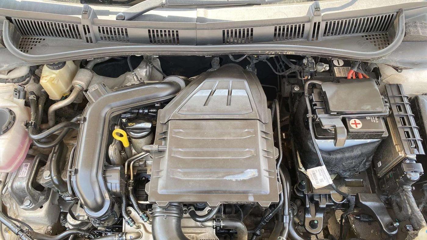 2022 Skoda SLAVIA AMBITION 1.0L TSI MT, Petrol, Manual, 41,414 km, Open Bonet