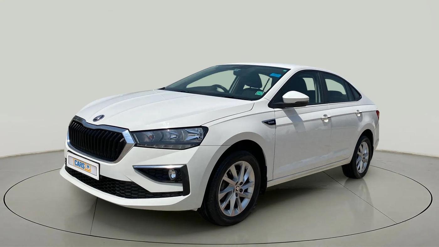 2022 Skoda SLAVIA AMBITION 1.0L TSI MT, Petrol, Manual, 41,414 km, Left Front Diagonal