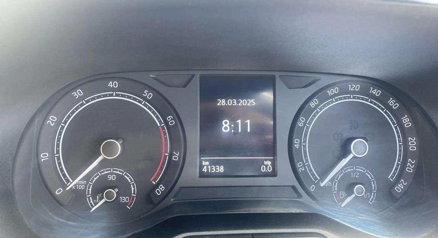 2022 Skoda SLAVIA AMBITION 1.0L TSI MT, Petrol, Manual, 41,414 km, Odometer Image