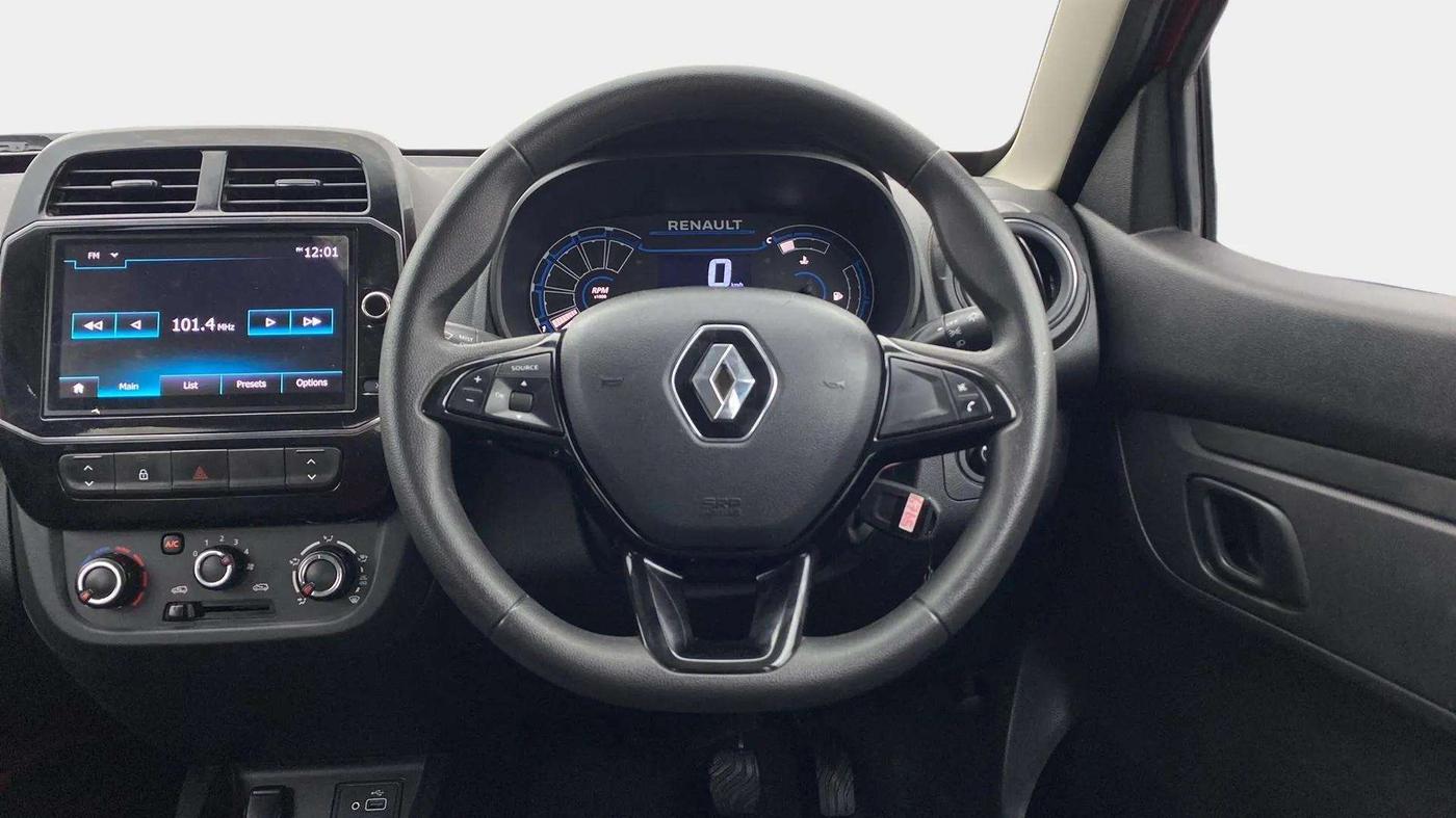 2023 Renault Kwid RXT 1.0 AMT, Petrol, Automatic, 8,398 km, Steering Wheel Close Up