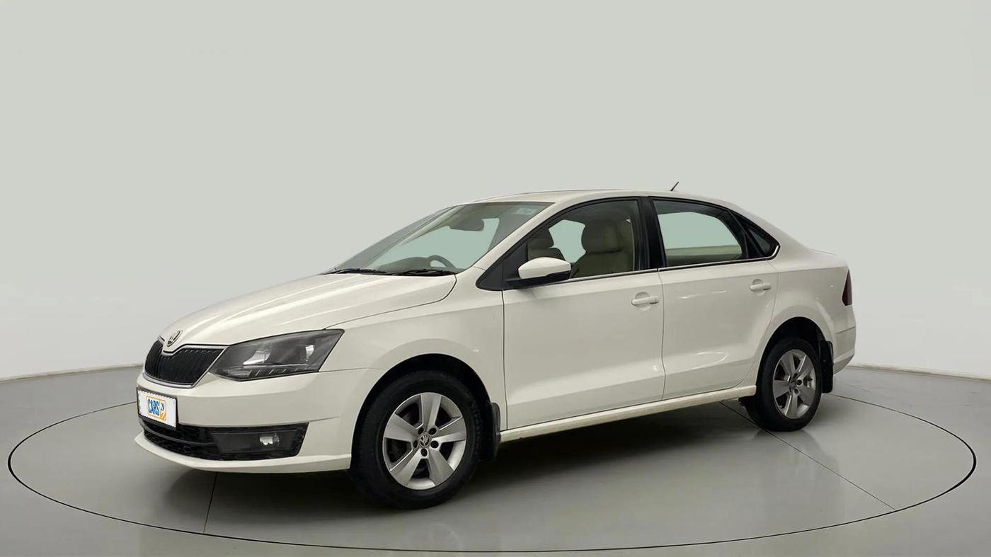 2020 Skoda Rapid 1.0 AMBITION TSI MT, Petrol, Manual, 97,482 km, Left Front Diagonal
