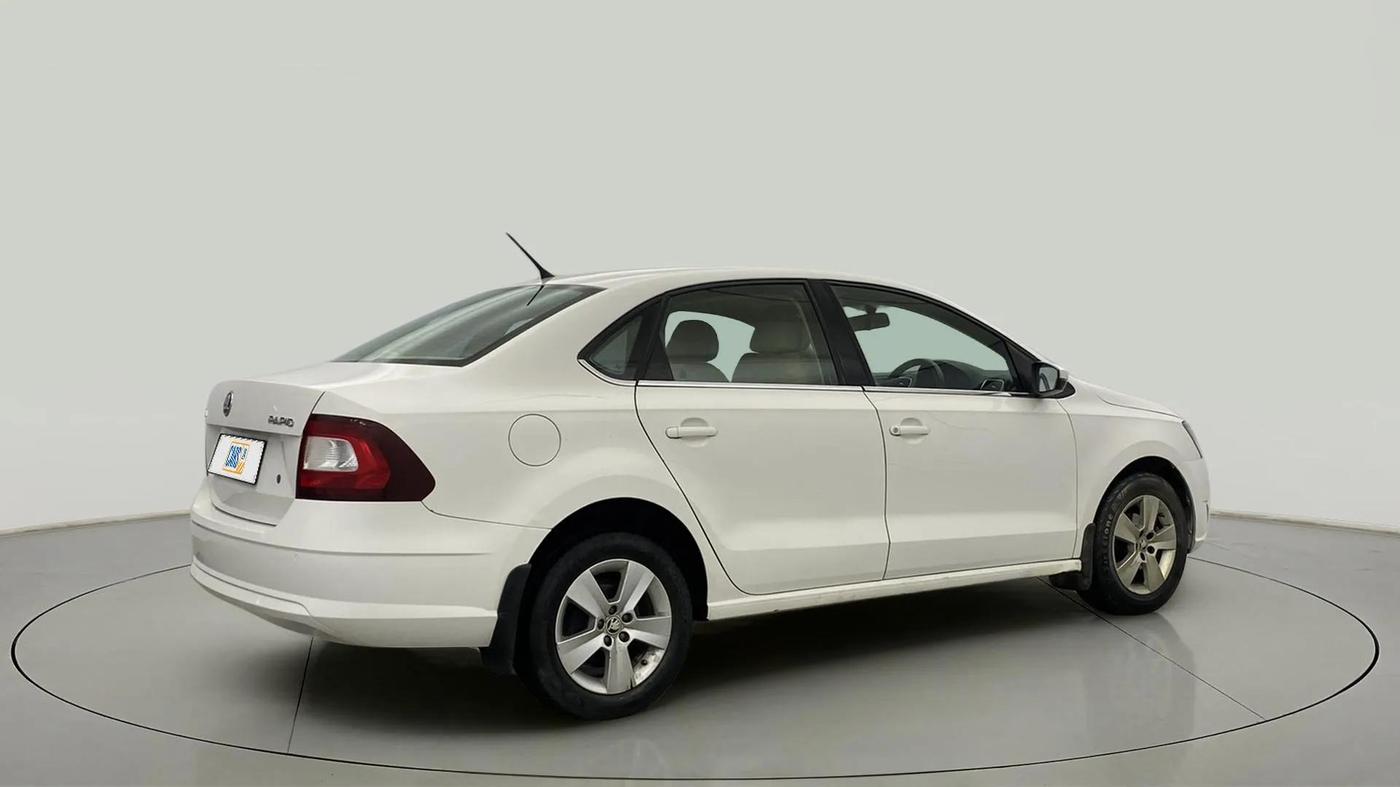 2020 Skoda Rapid 1.0 AMBITION TSI MT, Petrol, Manual, 97,482 km, Right Back Diagonal