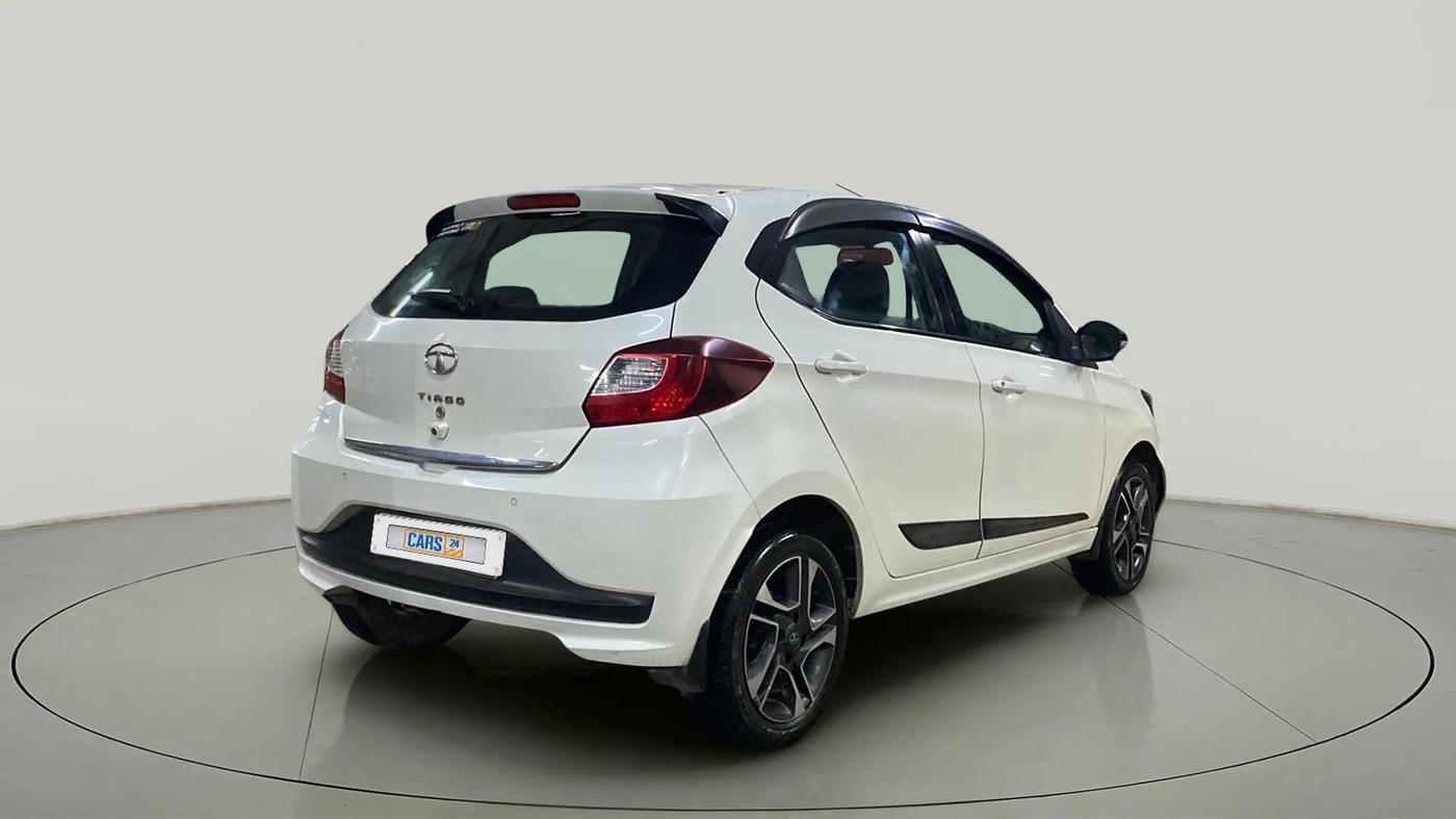 2020 Tata Tiago XZA PLUS PETROL, Petrol, Automatic, 20,100 km, Right Back Diagonal