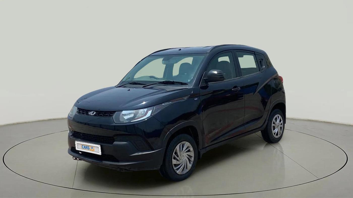 2017 Mahindra Kuv100 K4 6 STR, Petrol, Manual, 64,739 km, Left Front Diagonal